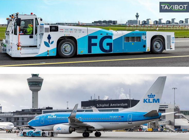 Read more about the article Aviation Sector Starts Follow-Up Sustainable Taxiing Tests at Schiphol.